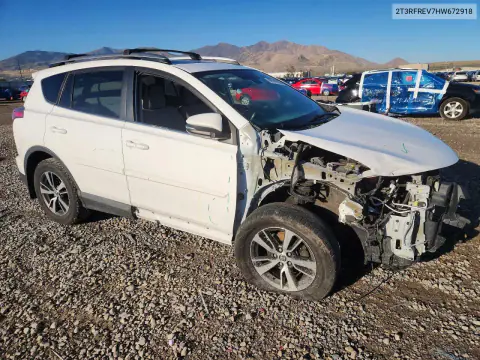 2017 Toyota Rav4 Xle VIN 2T3RFREV7HW672918 фото 4