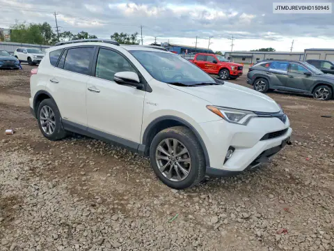 2017 Toyota Rav4 Hv Limited VIN JTMDJREV0HD150945 фото 4