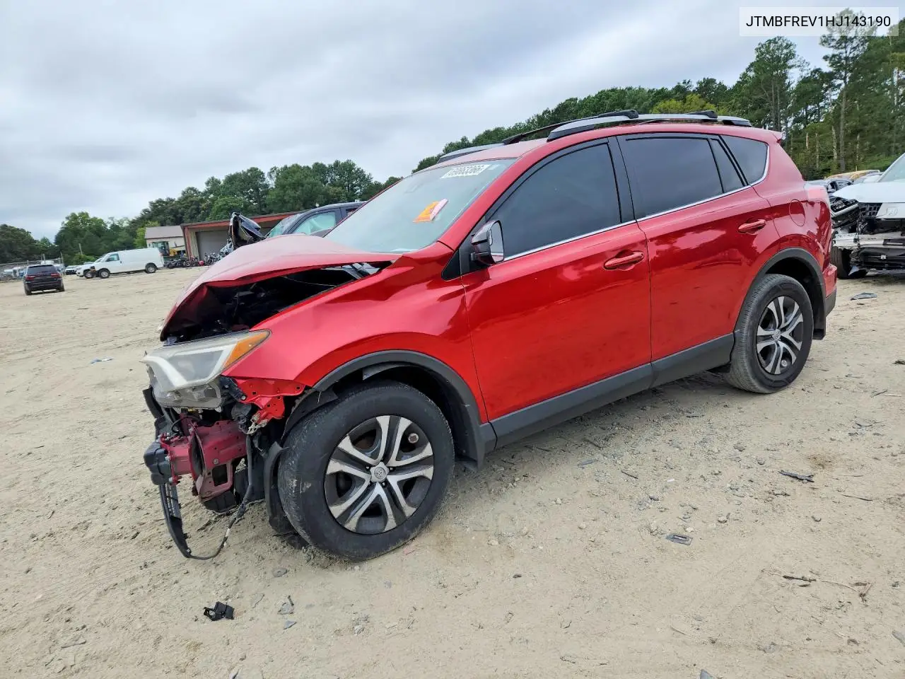 2017 Toyota Rav4 Le VIN JTMBFREV1HJ143190 фото 1