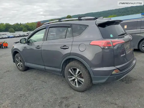 2017 Toyota Rav4 Xle VIN JTMRFREV1HJ117753 фото 2