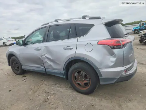 2017 Toyota Rav4 Le VIN 2T3ZFREV2HW371716 фото 2