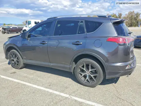2017 Toyota Rav4 Se VIN 2T3NFREV2HW382004 фото 2
