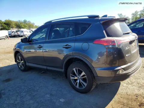 2017 Toyota Rav4 Xle VIN JTMRFREV9HJ166750 фото 2