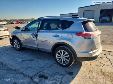 2017 Toyota Rav4 Limited VIN 2T3YFREV1HW336953 фото 2