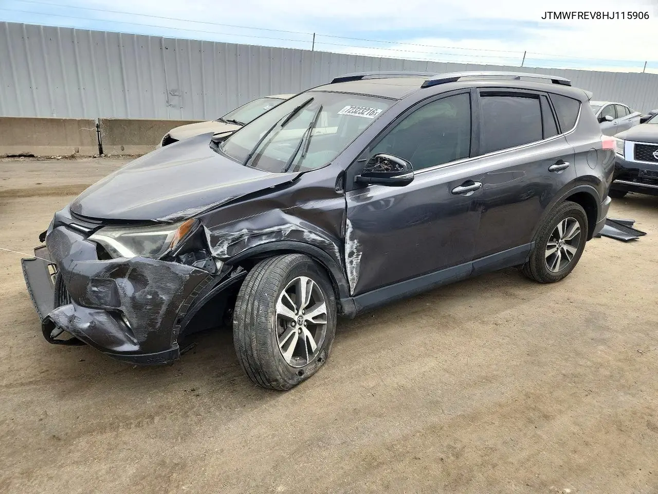 2017 Toyota Rav4 Xle VIN JTMWFREV8HJ115906 фото 1