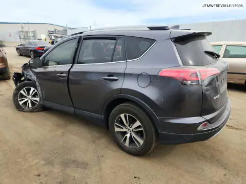 2017 Toyota Rav4 Xle VIN JTMWFREV8HJ115906 фото 2
