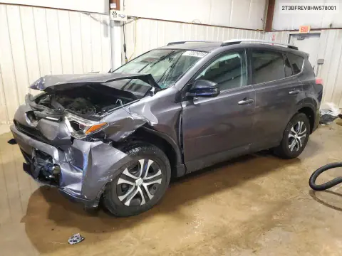 2017 Toyota Rav4 Le VIN 2T3BFREV8HW578001 фото 1