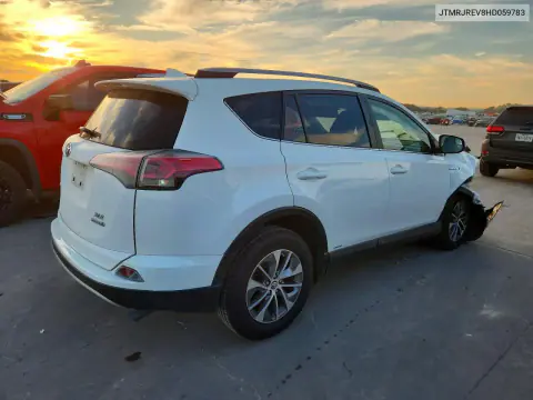 2017 Toyota Rav4 Hybrid Xle VIN JTMRJREV8HD059783 фото 3