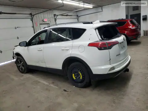 JTMRFREV4JJ222003 — 2018 Toyota RAV4, фото 2 с аукциона Copart 15.10.2026, Передняя часть