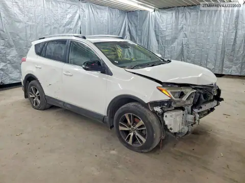 JTMRFREV4JJ222003 — 2018 Toyota RAV4, фото 4 с аукциона Copart 15.10.2026, Передняя часть