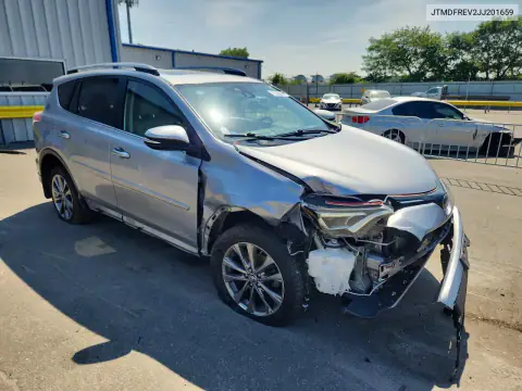 JTMDFREV2JJ201659 — 2018 Toyota RAV4, фото 4 с аукциона Copart 15.10.2026, Передняя часть