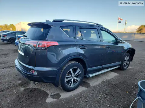 2T3ZFREV2JW470039 — 2018 Toyota RAV4, фото 3 с аукциона Copart, Передняя часть