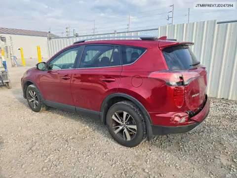 2018 Toyota Rav4 Xle VIN JTMRFREV7JD247394 фото 2
