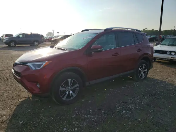 2T3WFREV3JW411469 — 2018 Toyota RAV4, Задняя часть (Rear End), фото до ремонта