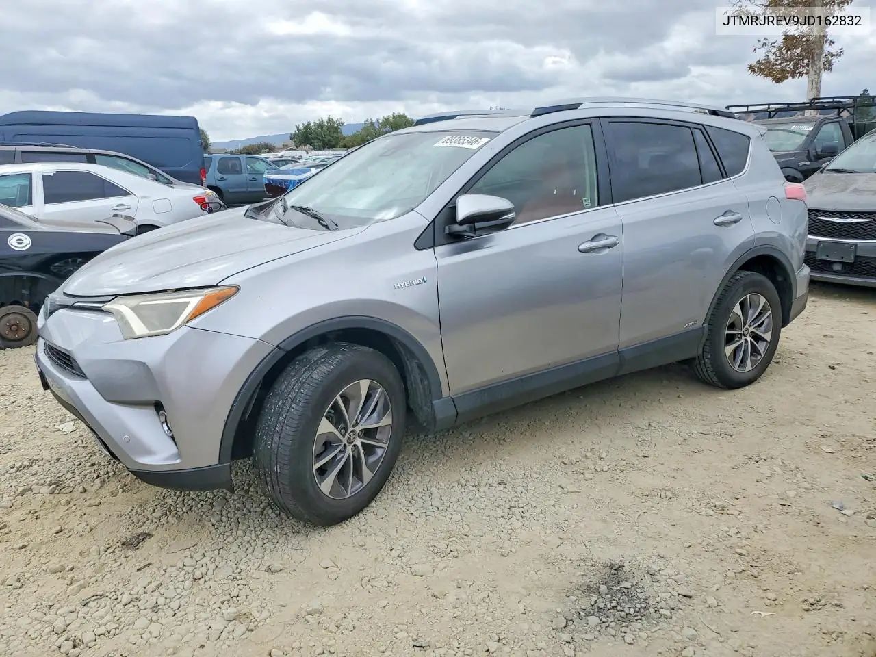 2018 Toyota Rav4 Hybrid Xle VIN JTMRJREV9JD162832 фото 1