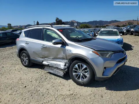 2018 Toyota Rav4 Hybrid Xle VIN JTMRJREV9JD162832 фото 4