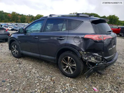 2018 Toyota Rav4 Xle VIN 2T3RFREV9JW807175 фото 2