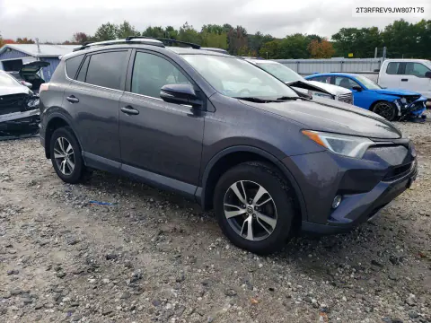 2018 Toyota Rav4 Xle VIN 2T3RFREV9JW807175 фото 4