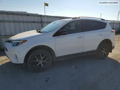 2T3JFREV1JW734090 — 2018 Toyota RAV4, Естественный износ, фото до ремонта