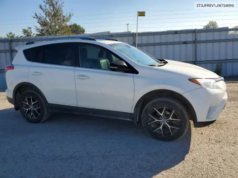 2018 Toyota Rav4 Se VIN 2T3JFREV1JW734090 фото 4