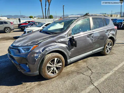 2018 Toyota Rav4 Xle VIN 2T3RFREV6JW843714 фото 1