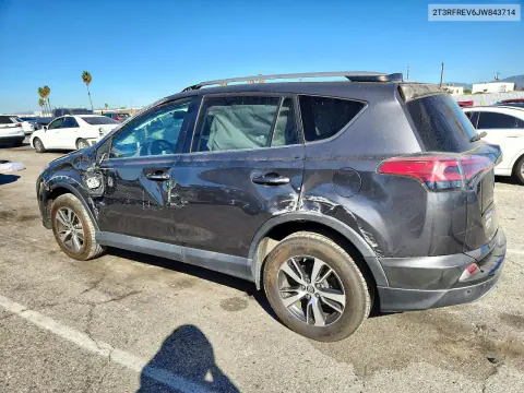 2018 Toyota Rav4 Xle VIN 2T3RFREV6JW843714 фото 2