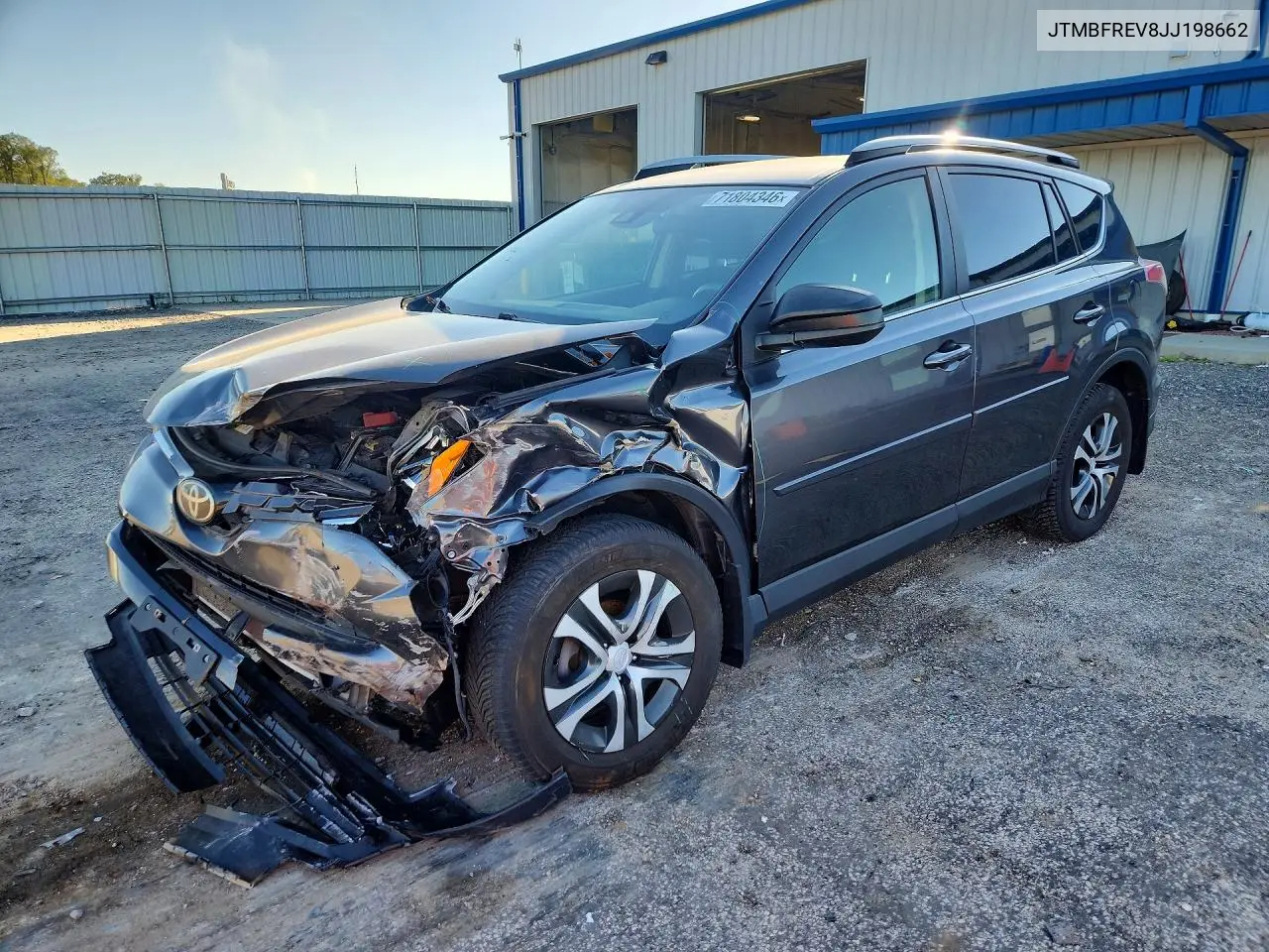 2018 Toyota Rav4 Le VIN JTMBFREV8JJ198662 фото 1