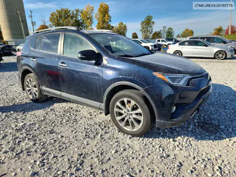 2018 Toyota Rav4 Hv Limited VIN JTMDJREVXJD193775 фото 4