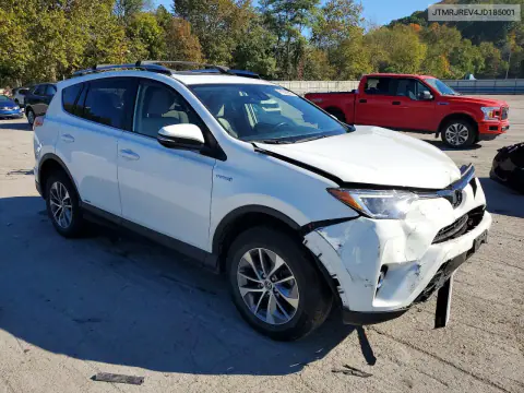 2018 Toyota Rav4 Hybrid Xle VIN JTMRJREV4JD185001 фото 4