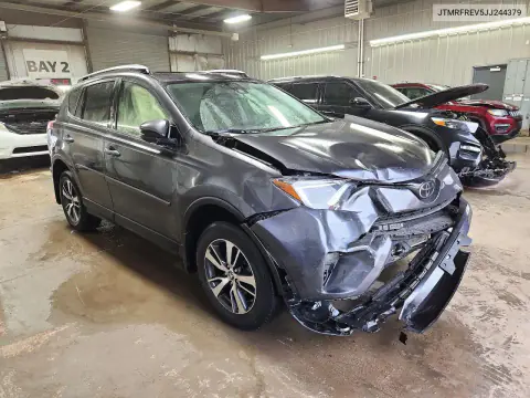 2018 Toyota Rav4 Xle VIN JTMRFREV5JJ244379 фото 4