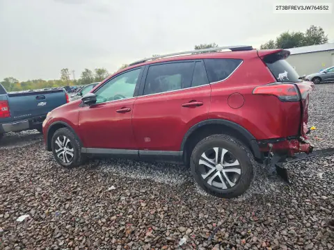 2018 Toyota Rav4 Le VIN 2T3BFREV3JW764552 фото 2