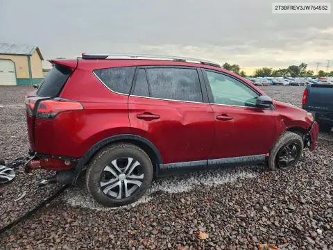 2018 Toyota Rav4 Le VIN 2T3BFREV3JW764552 фото 3