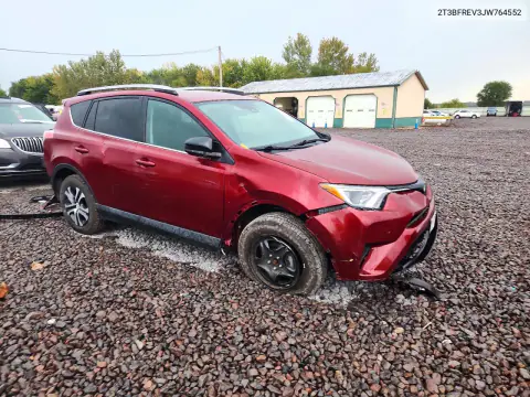 2018 Toyota Rav4 Le VIN 2T3BFREV3JW764552 фото 4