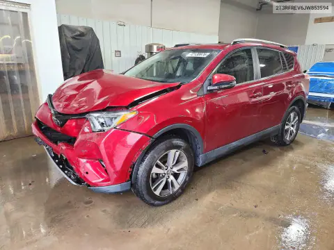 2018 Toyota Rav4 Xle VIN 2T3RFREV6JW853594 фото 1