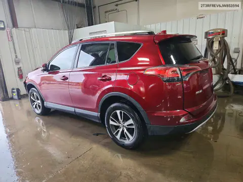 2018 Toyota Rav4 Xle VIN 2T3RFREV6JW853594 фото 2