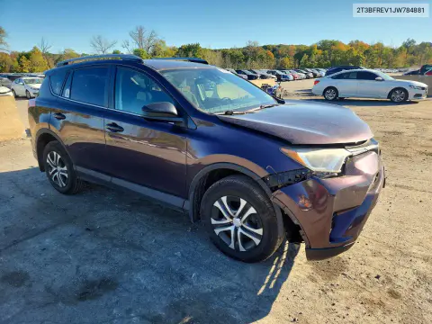 2018 Toyota Rav4 Le VIN 2T3BFREV1JW784881 фото 4