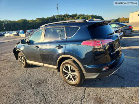 2018 Toyota Rav4 Xle VIN 2T3RFREV6JW773633 фото 2