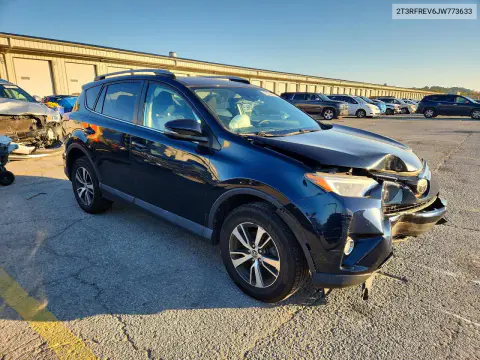 2018 Toyota Rav4 Xle VIN 2T3RFREV6JW773633 фото 4