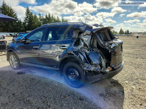 2018 Toyota Rav4 Hv Limited VIN JTMDJREV5JD157654 фото 2