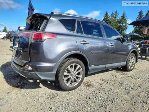 2018 Toyota Rav4 Hv Limited VIN JTMDJREV5JD157654 фото 3