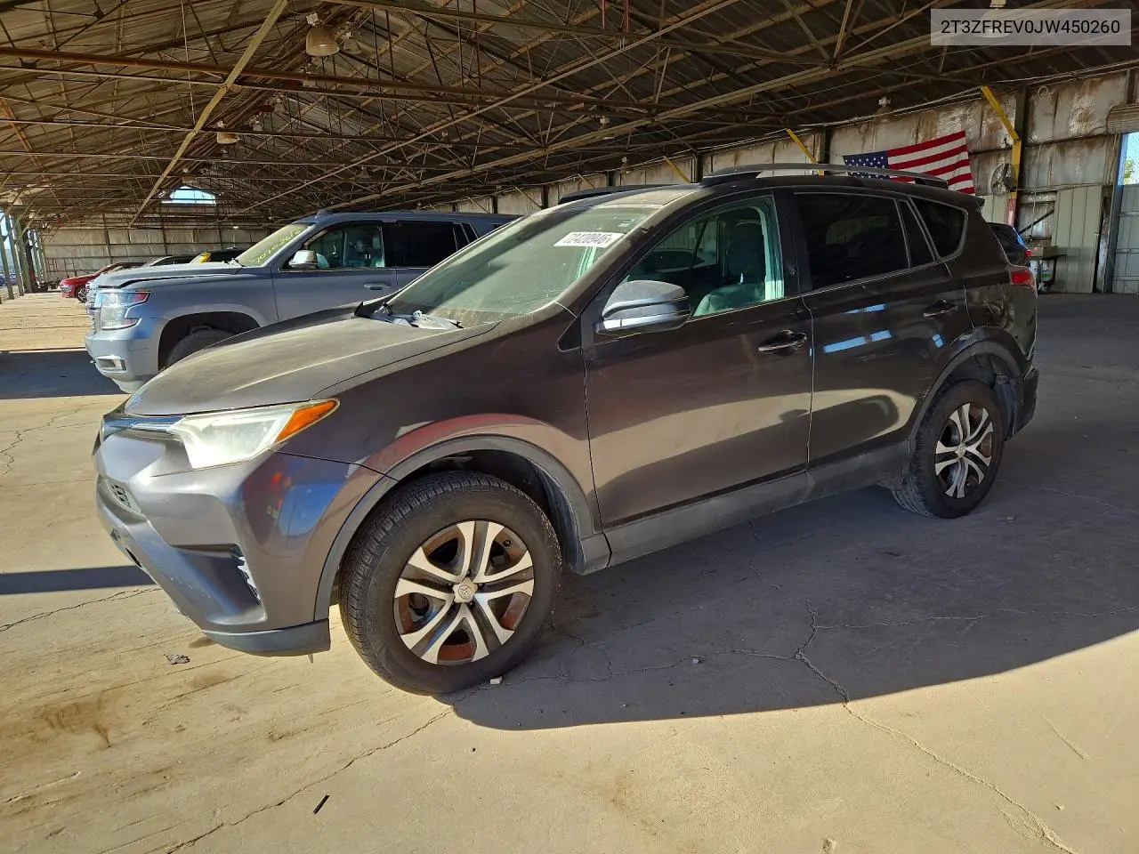 2018 Toyota Rav4 Le VIN 2T3ZFREV0JW450260 фото 1