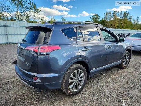 2018 Toyota Rav4 Hv Limited VIN JTMDJREV5JD192341 фото 3