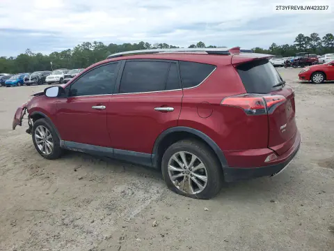2018 Toyota Rav4 Limited VIN 2T3YFREV8JW423237 фото 2