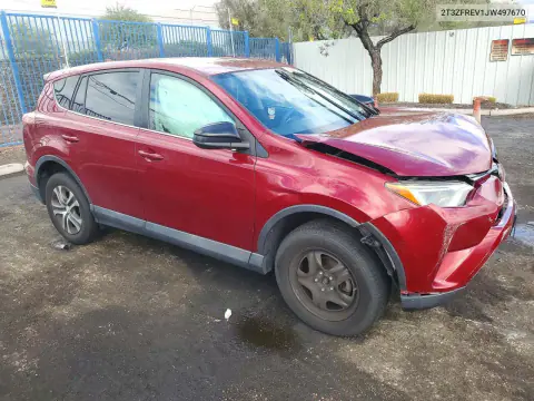 2018 Toyota Rav4 Le VIN 2T3ZFREV1JW497670 фото 4