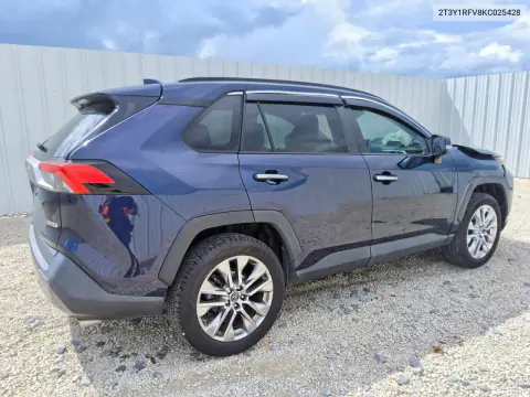 2019 Toyota Rav4 Limited VIN 2T3Y1RFV8KC025428 фото 3