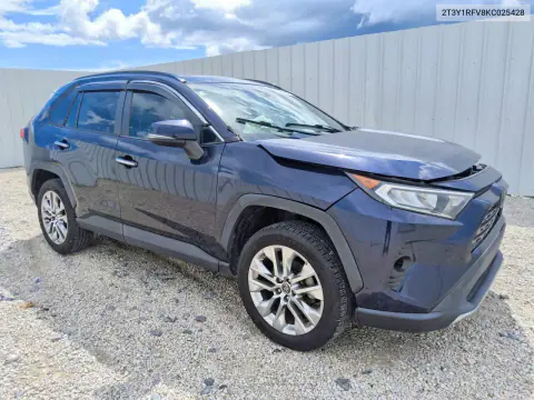 2019 Toyota Rav4 Limited VIN 2T3Y1RFV8KC025428 фото 4