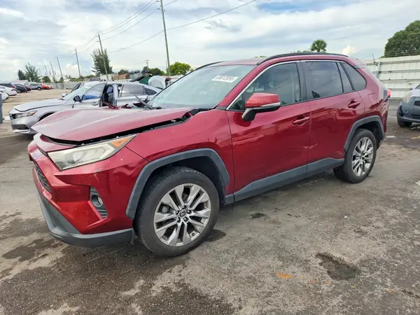 JTMC1RFV4KD036044 — 2019 Toyota RAV4, Передняя часть (Front End), фото до ремонта
