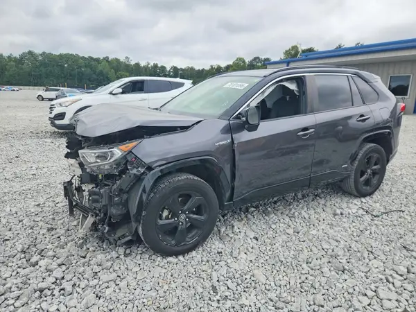 JTMEWRFV4KJ025668 — 2019 Toyota RAV4, Передняя часть (Front End), фото до ремонта