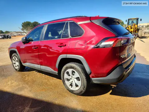 2019 Toyota Rav4 Le VIN 2T3H1RFV2KW041445 фото 2
