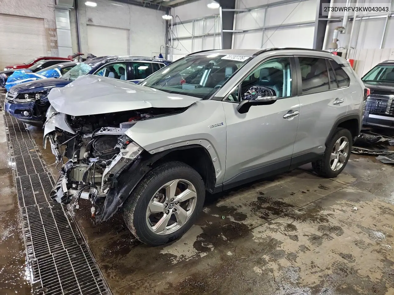 2019 Toyota Rav4 Limited VIN 2T3DWRFV3KW043043 фото 1